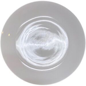 CRATE & BARREL  WHITE PASTA SERVING Coupe BOWLS  12" made in Indonesia set of 2